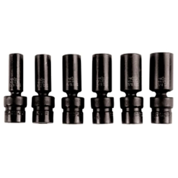 Keen 6 Piece 0.37 in. Drive Flex Deep Impact Socket Set KE1801103 - main
